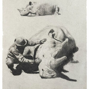 Allison-Yang-LastofUs-Charcoal-11x14x2 Allison Yang - Last of Us