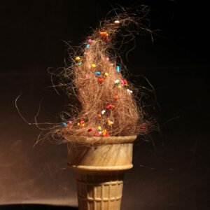 Bailey-Levy-Haircream-Cone-Digital-Photograph-13×19 Bailey Levy - Haircream Cone