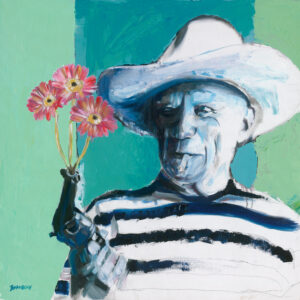 Brenden Sanborn - Picasso with Bouquet of Flowers