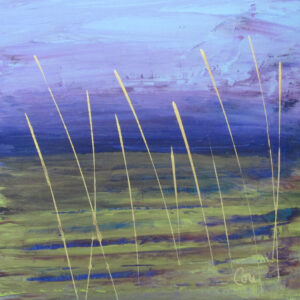 Cori-Carroll-Marsh-acrylic-10x10x1 Corinne Carroll - Marsh