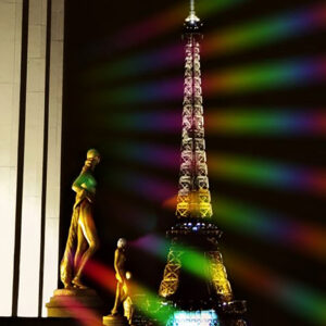 EiffelTower_RainbowWM666689 Walter McBride - Rainbow Eiffel