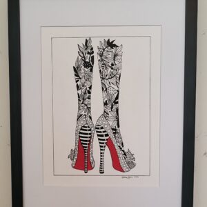 Sidney Zisser - "Floral Legs n Shoes"