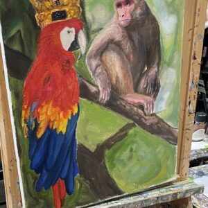 IMG_5620 Melanie Bedoya - Monkey Parrot Coronation