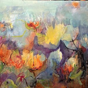 Water Your Garden mixed Media 40”x30” 2000 2023 Patricia Kahn - Water Your Garden