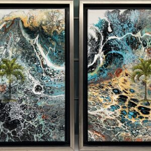 IMG_8398 Valerie Lecklikner - Tsunami II (diptych)