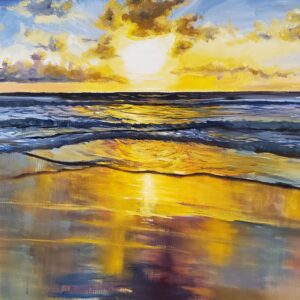 Kathy-Marques-Early-rising-oil-20×18 Kathy Marques - Early Rising