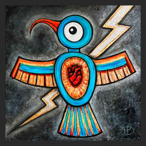 MEDPaintings-51 Maria Delucca - Thunderbird