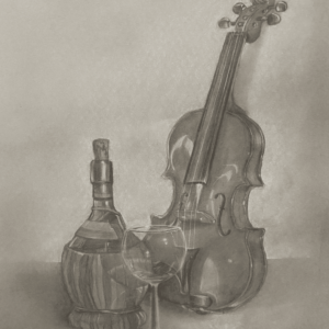 Maredy-Narea-Violin-Still-Life Maredy Narea - Violin Still Life