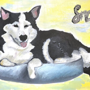 Minyan-Sarah-TheBeautifilSky-oilacrylic-14×11 Sarah Minyan - The Beautiful Sky