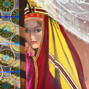 Rashme Sawhney - Uzbekistan Woman Waiting at the Door
