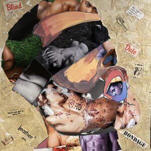 Sherman-Yee-Michael-Craft-BlindDate-MixedMedia-24×24 Michael Craft - Blind Date