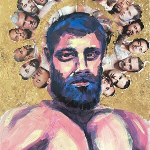 Sherman-Yee-Michael-Craft-IlluminatedMan-MixedMedia-18×24 Michael Craft - Illuminated Man