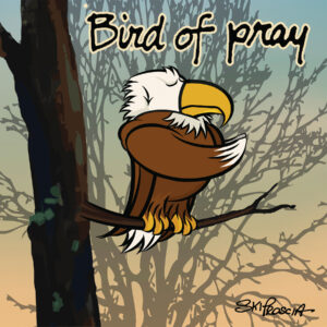 Skip-Proscia-Bird-of-Pray-Illustration-12-x-12 Richard Proscia - Bird of Pray