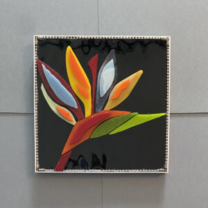 Susan-Casbarro-BirdOfParadise-Mosaic-6x6x.5 Susan Casbarro - Bird of Paradise