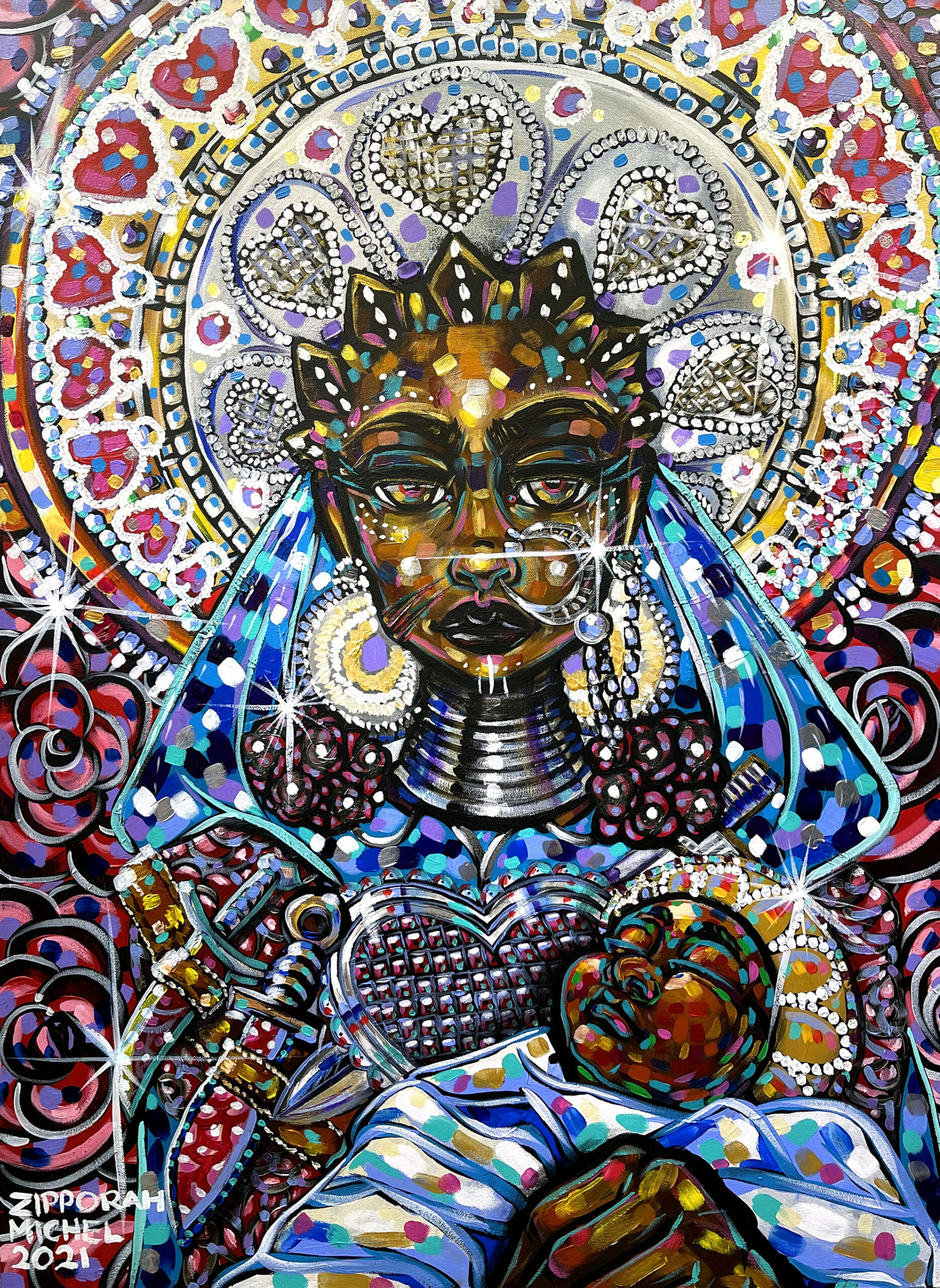 Zipporah Michel - Patron of Revolution and Independence, Ezili Dantor