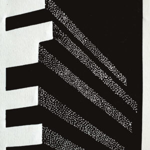 ZoliborzLINOczbM.Piwko-Chudzik Magdalena Piwko-Chudzik - Exlibris M P-Ch