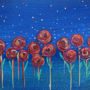 Cori-Carroll-Celebration-acrylic-15x12x1 Corinne Carroll - Celebration