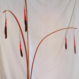 DenkerElenor_wistfulRedwood_40x45x37_redwoodAndSeedpods Elenor Denker - Wistful Redwood