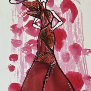 February-Fashion-Illustration Jennifer Gironda - February-Fashion Illustration