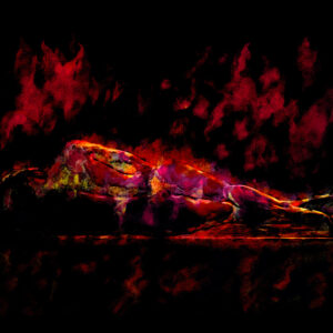 Giancarlo-Balisciano-Burning-Body-digital-art-on-canvas-26x-20 Giancarlo Balisciano - Burning Body