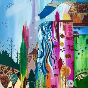 Rashme Sawhney - The Falls Abstract