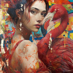 Love-in-Red-oil-on-canvas-30×40-Martin-Karadzhov Martin Karadzhov - Love in Red