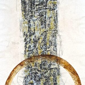 Michael-Mills-Totem-18×10.5-Mixed-media-on-paper-scaled Roy Michael Mills - Totem
