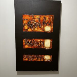 Patricia Tablada - Orange in My Stone Garden